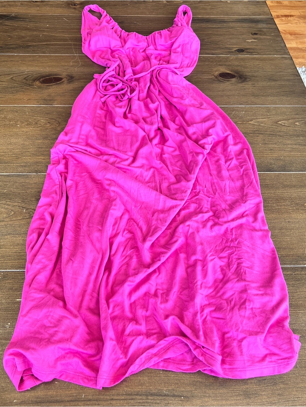Boden Bright Hot Pink Sundress-size 4